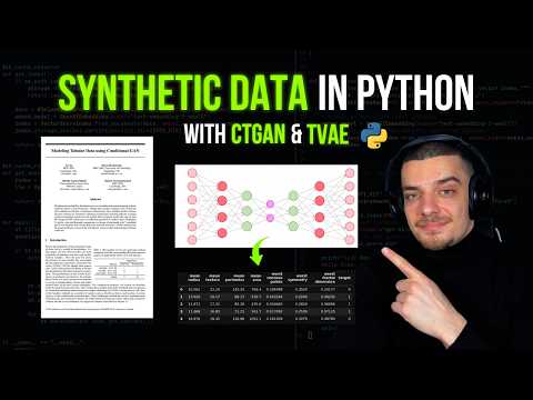 Synthetic Data Generation with Generative Models in Python