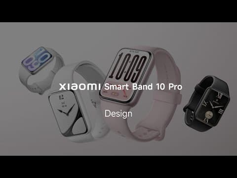 Xiaomi Smart Band 10 Pro | Design