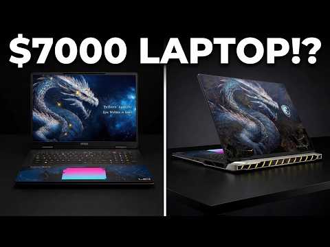 I Tested MSI's Most Expensive Laptop Ever... RTX 5090, $7,000, Worth It?