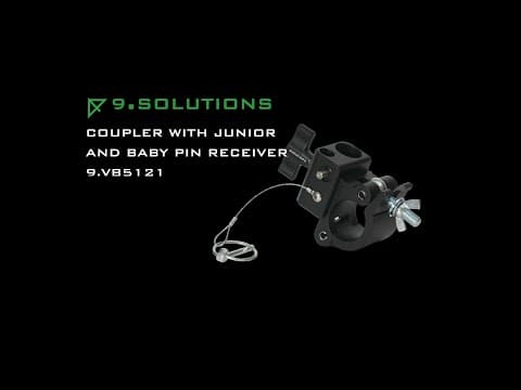 Coupler with Junior and Baby pin receiver // 9.Solutions