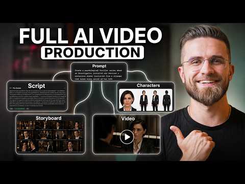 AI Filmmaking Workflow: How To Create AI Videos With Full Automation