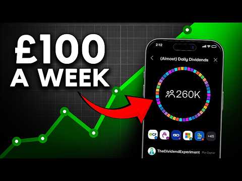 15 Weeks of £100 Deposits into THIS Popular Dividend Portfolio on Trading 212