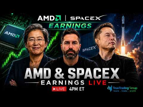 Stock Market Today Live: AMD & SpaceX Earnings Coverage + Hormuz Deal– LIVE @ 4:00 PM ET