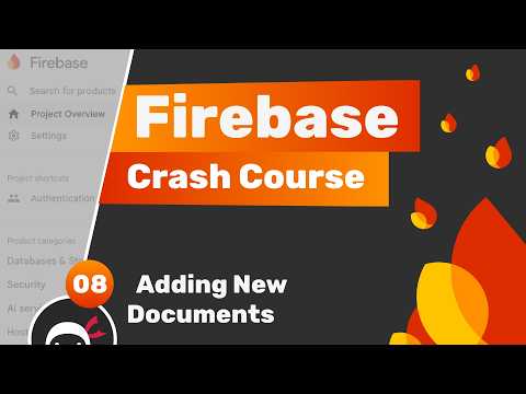 Firebase Crash Course (Auth & Firestore) #8 - Adding Firestore Documents