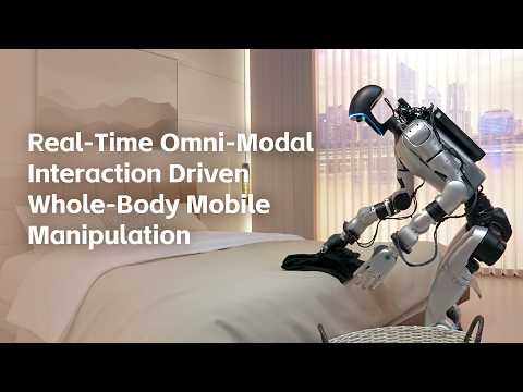 Real-Time Omni-Modal Interaction Driven Whole-Body Mobile Manipulation
