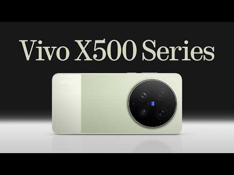 Vivo X500 Series - The Ultimate Camera Phones?