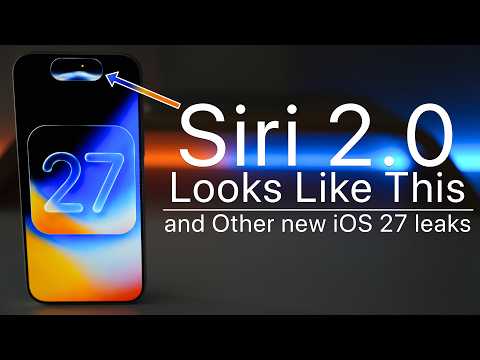 iOS 27 Huge Design Leak!