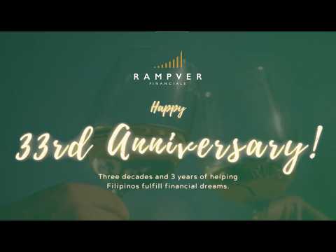 Happy 33rd Anniversary, Rampver Financials! ✨🎉🥂