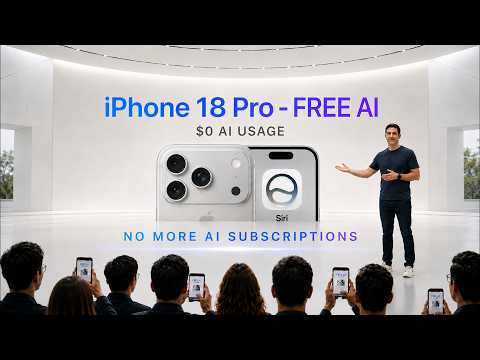 iPhone 18 Will Kill AI Subscriptions (Apple's Pocket AI)