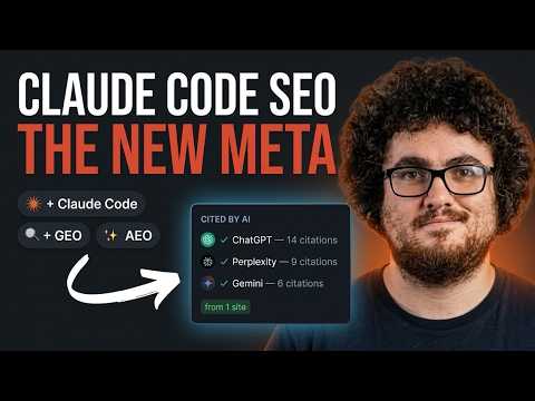 Claude Code + This New SEO Method = Ranked AND Cited by AI (INSANE)