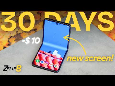 Z FLIP 8: 1 MONTH LATER (LONG TERM REVIEW)