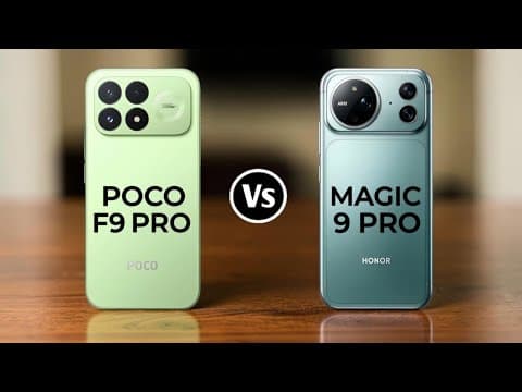 Poco F9 Pro Vs Honor Magic 9 Pro