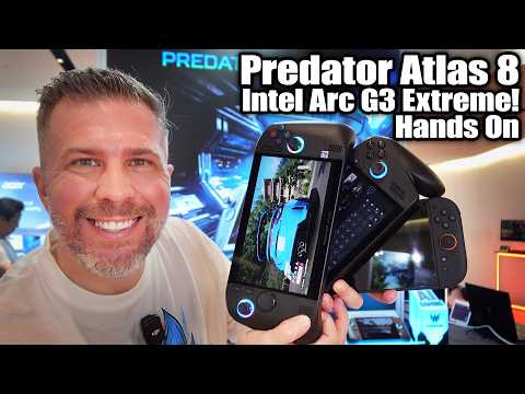 Predator Atlas 8 with Panther Lake Intel Arc G3 Extreme - Best New Handheld 2026?