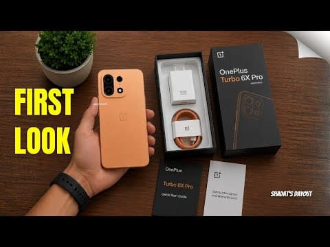 OnePlus Turbo 6X Pro FIRST LOOK – Leaks, Specs & Release Date Revealed!