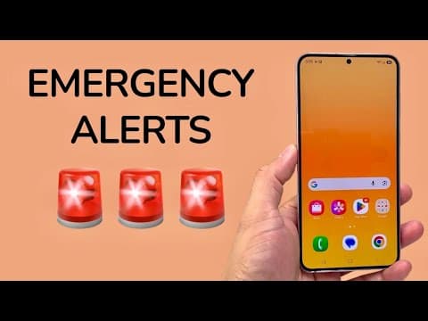 How To Turn OFF Emergency Alerts On Android Phone