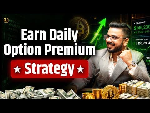 Earn Daily Option Premium with this Trading Strategy!