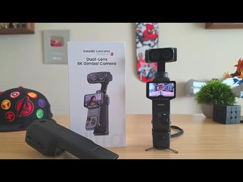 Insta360 Luna Ultra Unboxing/First Impressions...