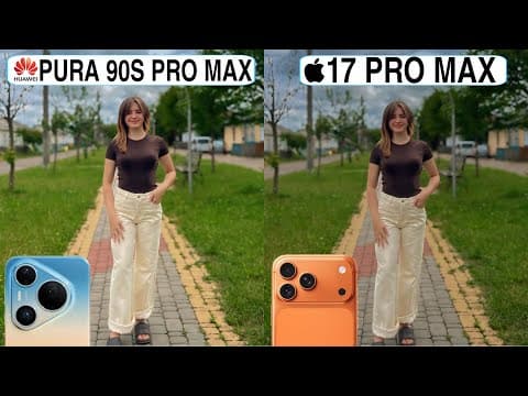 Huawei Pura 90S Pro Max Vs iPhone 17 Pro Max Camera Test Comparison