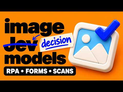 Image Decision Models for RPA: Forms, Scans and Screenshots