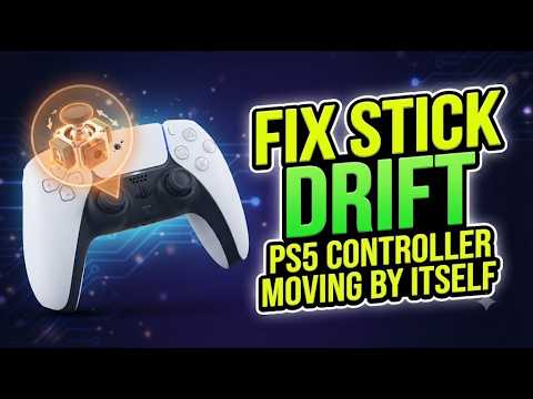 HOW TO FIX PS5 CONTROLLER MOVING BY ITSELF
