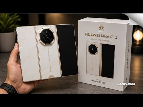 Huawei Mate XT 2 First Look, Features, Specs, Price, Release Date