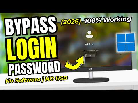 How to BYPASS Windows 11 Login in 2026 (Local & Microsoft Account)