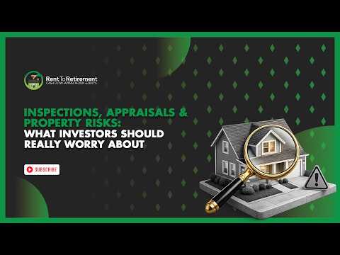 Inspections, Appraisals & Property Risks: What Investors Should REALLY Worry About