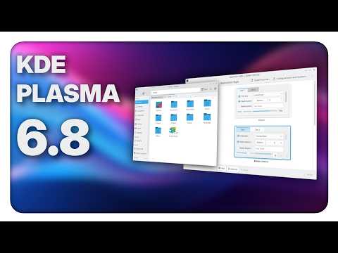 KDE Plasma 6.8: No More X11, Union theming, and a TON of changes!