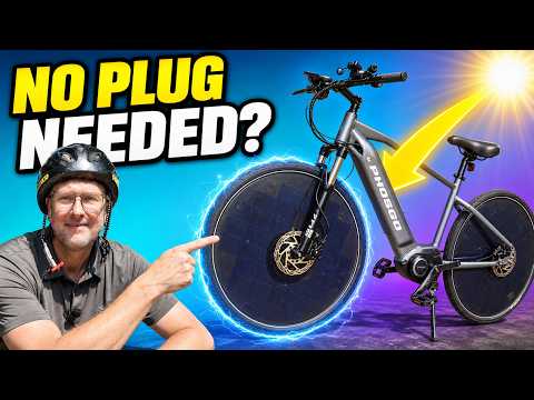 This E-Bike Charges Itself in the Sun! | PHOSGO Go5 Ultra