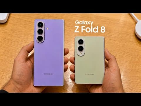 Samsung Galaxy Z Fold 8 Ultra - Hands-On Video (Model)