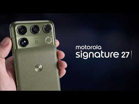 Motorola Signature 27 Hands-On official: Motorola is Going ALL OUT!