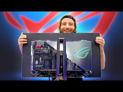 The coolest looking monitor. Period. - ASUS ROG display at Computex (Sponsored)