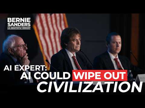 AI Expert Tells Bernie: AI Could WIPE OUT CIVILIZATION