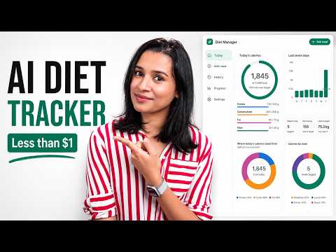 Lets Use Claude or ChatGPT To Build A Free AI Diet Tracker - Full Prompt Free Download