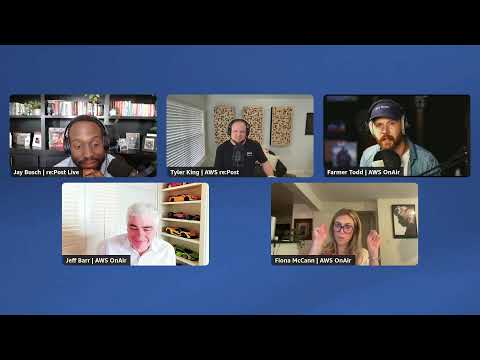 Join us to demo LaserWeeder, automonous tractors, Interconnect and more! AWS OnAir S07Ep11