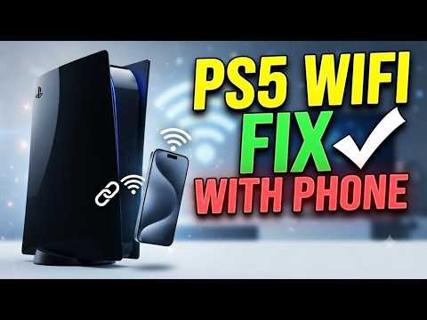 HOW TO AUTHENTICATE WIFI ON PS5 WITH PHONE