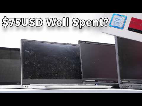 I Bought 4 Untested E-Waste Laptops - How Bad Could They Be?