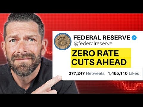 The Fed Just KILLED The Rate-Cut Dream: 9 Officials Want HIKES