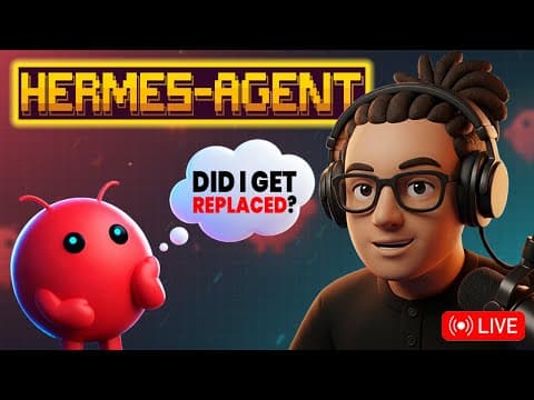 LIVE: Hermes Agent + OpenClaw (Watch Me Work)