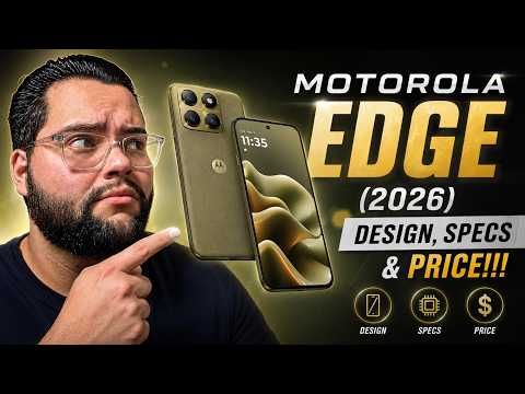 Motorola Edge (2026): Design, Specs & Price!!!