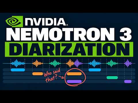 Nemotron 3 Diarization - Who Said That?