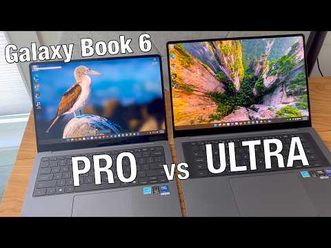 Samsung Galaxy Book 6 Pro vs Ultra (Quick Comparison)