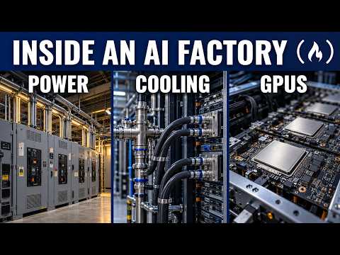 Inside an AI Factory – Power, Cooling, and GPUs Explained