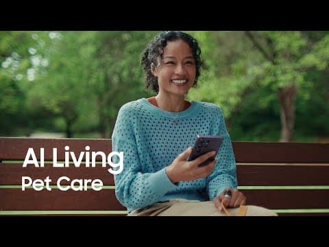 AI Living : Pet Care|Samsung