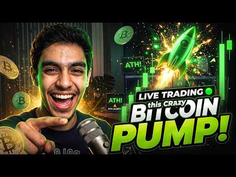 Longing the Bitcoin Pump (Target + Live Trading)🟢