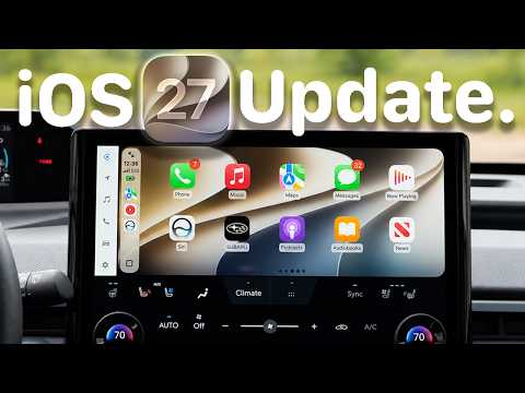iOS 27 CarPlay Is Halfway Done — Here’s Everything Apple Changed!