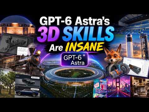 GPT-6 Astra’s 3D Skills Are INSANE 🤯