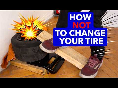How to change the tire of a Funwheel X7 LR (Not like this)