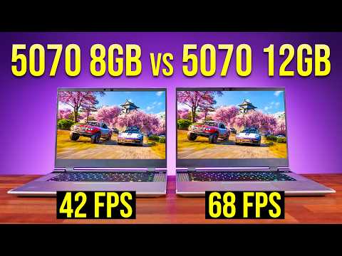 RTX 5070 12GB vs 8GB - Is 12GB VRAM Worth More $$$?
