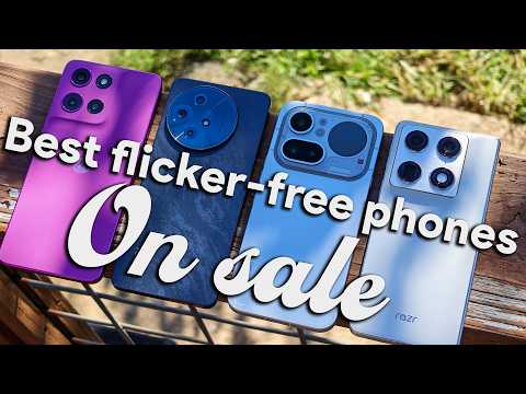 Best flicker-free phones ON SALE October 2026